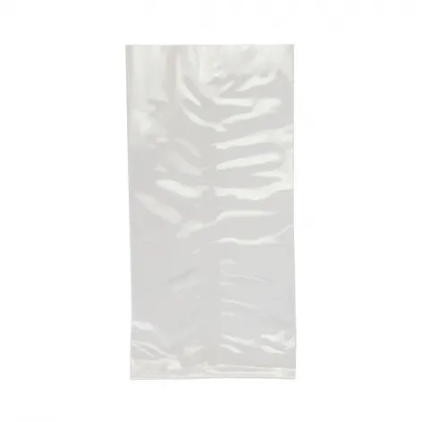 Polypropylene Satchel Bag with Glued Folded Bottom 95mm wide x 200mm high;